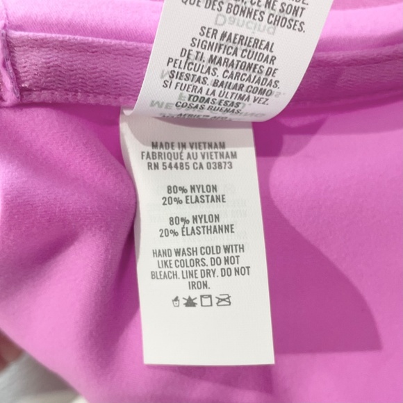 New Aerie SMOOTHEZ Full Coverage Lightly Lined Underwire Bra Pink Size 38D - Picture 15 of 15